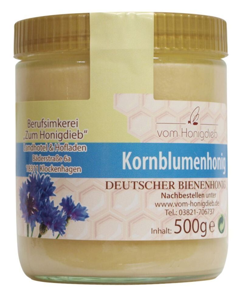 Kornblumenhonig vom Honigdieb – Bild 1