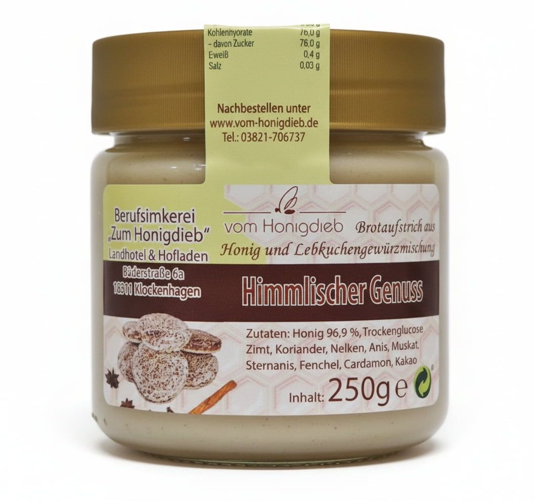 Honig und Lebkuchen