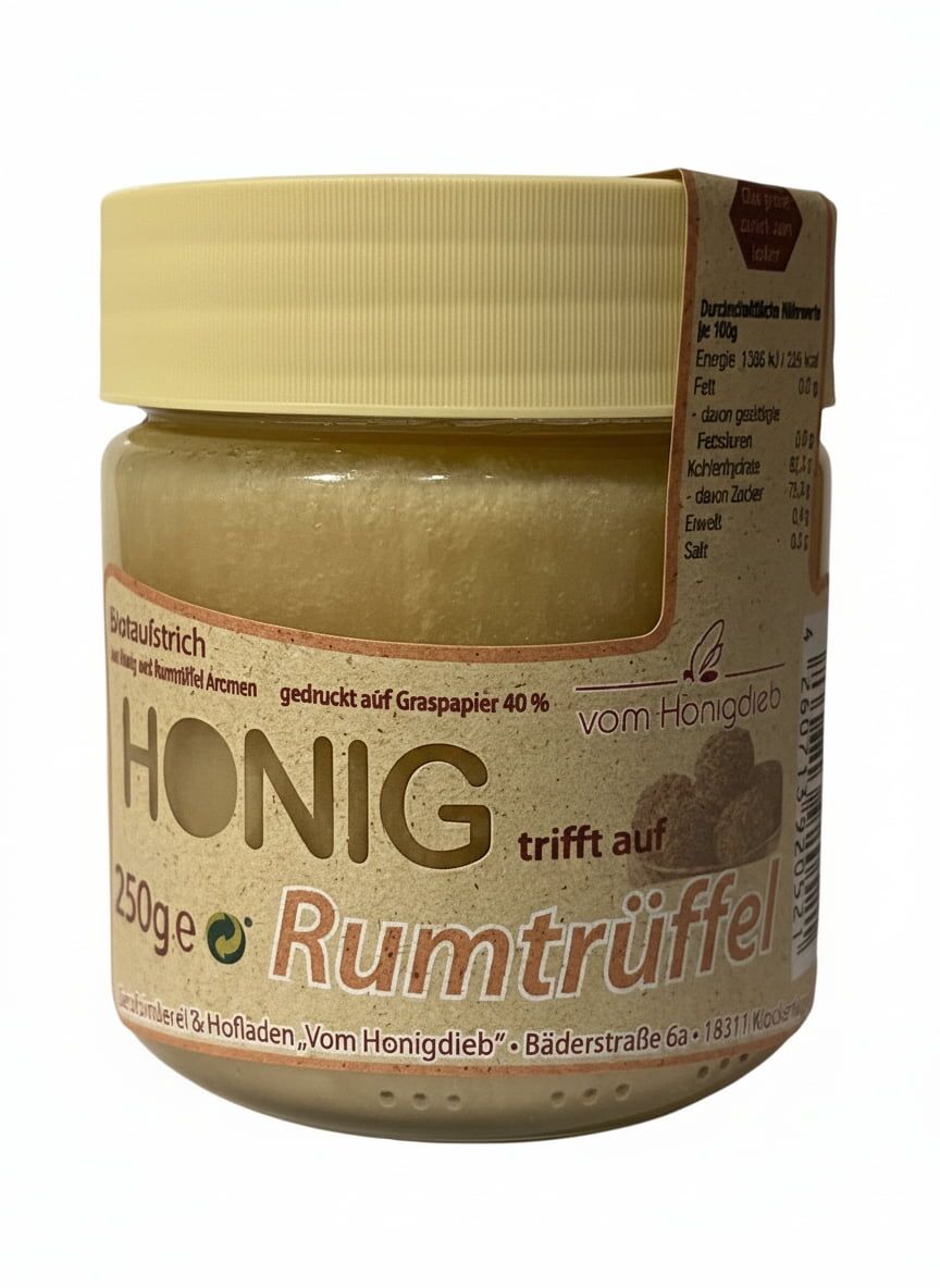 Honig trifft auf Rumtrüffel – Bild 1