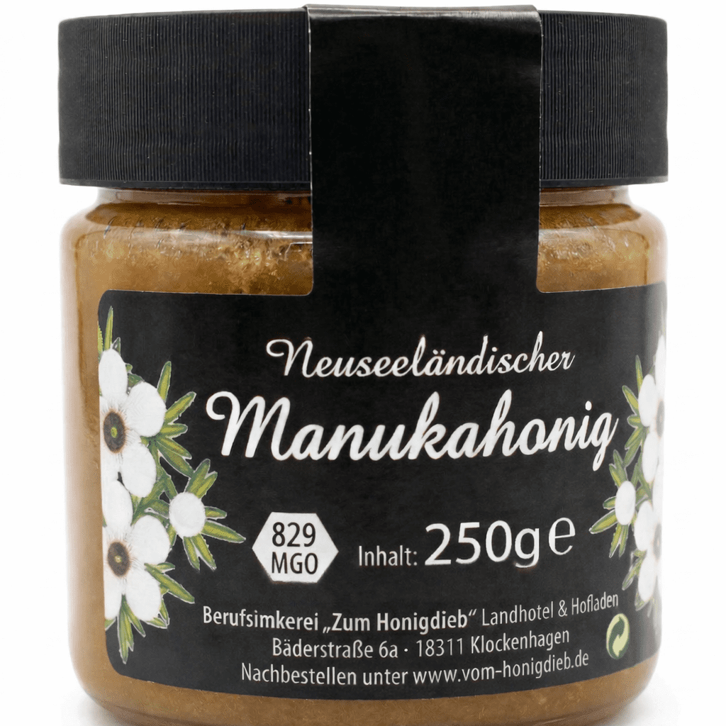 Manukahonig 829 MGO Premium – Hochwertiger Manuka Honig aus Neuseeland (30g / 125g / 250g) – Bild 1