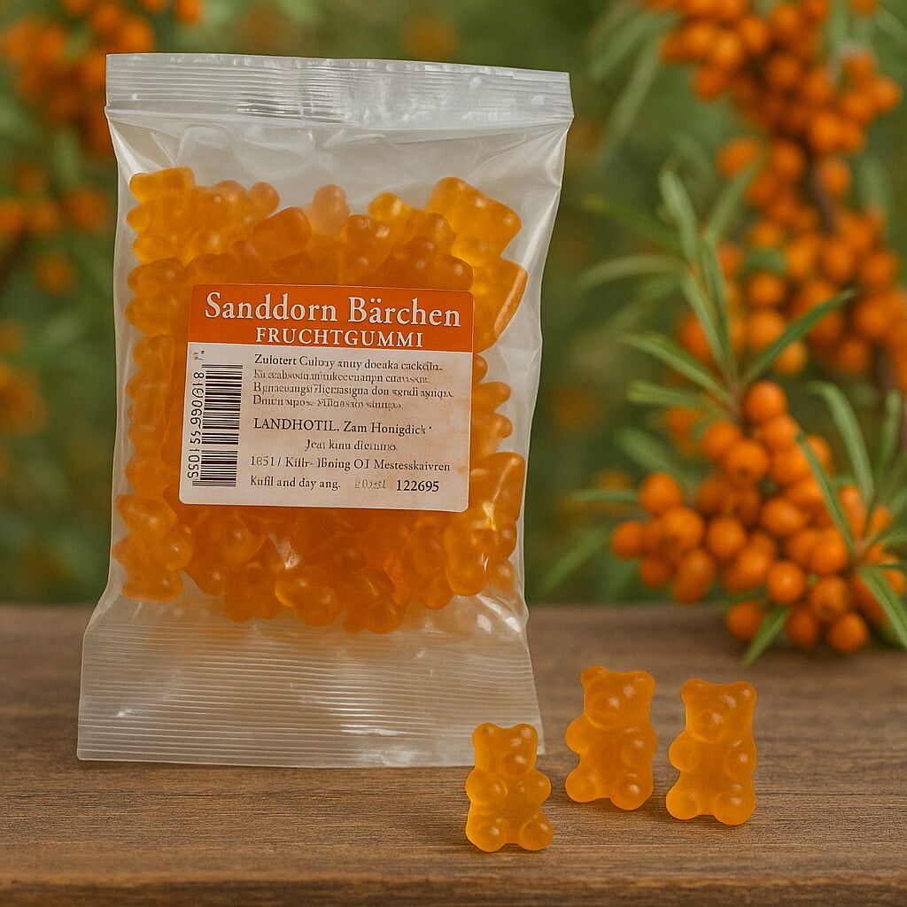 Sanddorn Gummibärchen – Bild 1